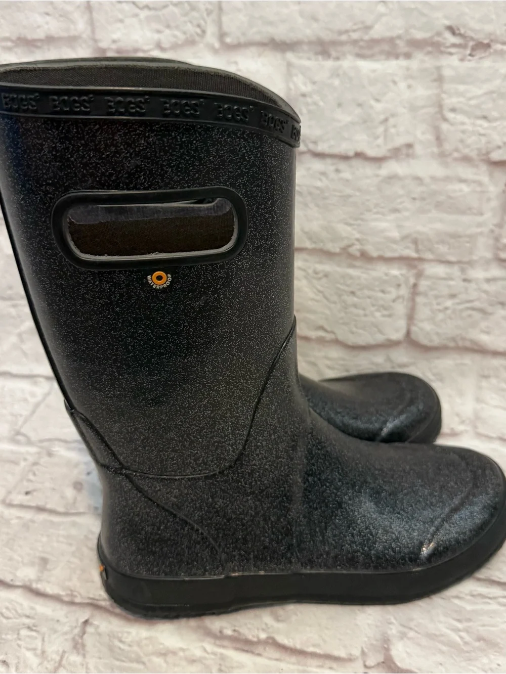 Bogs Glitter Rain Boots girls size 5